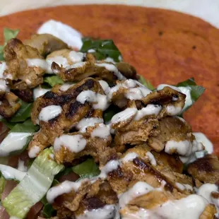 Chicken Shawarma wrap