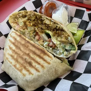 Crunch Chicken Shawarma Wrap