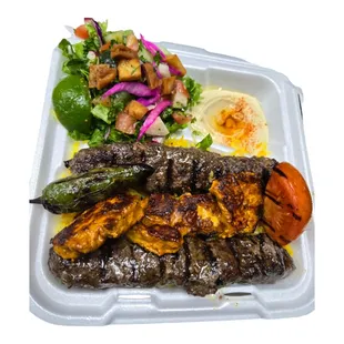 Chicken Kabob Plate