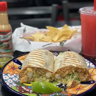 Shrimp Burrito