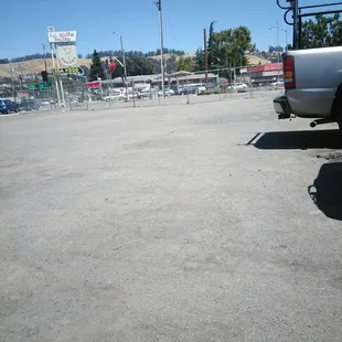 Next to Rickey in a rundown lot on the corner at the end of 150th and E 14th..