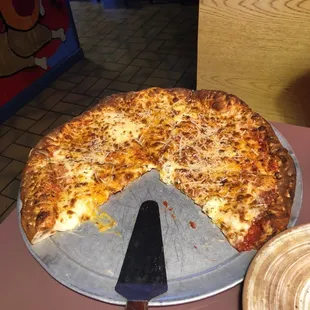 Cheezinator pizza