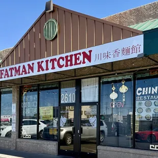 Front of restaurant