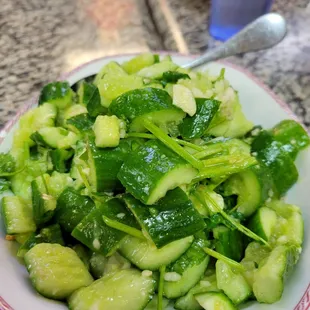 Cucumber salad