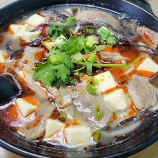 Spicy Lamb Noodle Soup