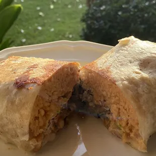 Steak Burrito  HUGE!