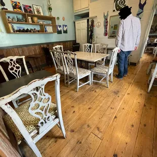 a man standing in the middle of the room