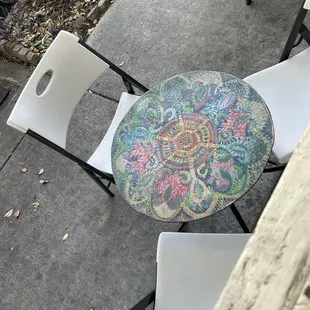 Cute outdoor seating (limited)