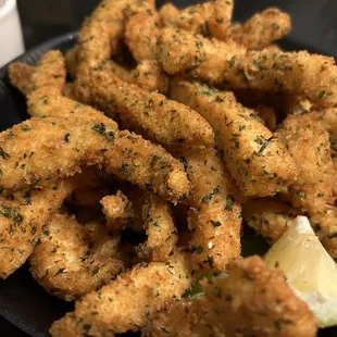 Panko Crusted Calamari delish!