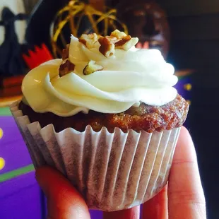 Carrot Cupcake.