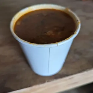 Mushroom &amp; farro soup