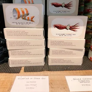 Cans of interesting goodness