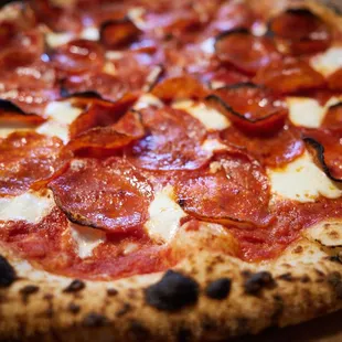 "Pepperoni Playboy" - Pepperoni, fresh motz