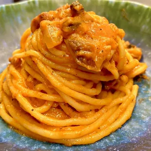 Spaghetti with Amatriciana Sauce