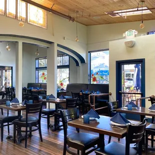 Interior is spacious and bright (01/2024)