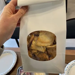 Side of Pita Chips Regular