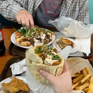 An alarming amount of food