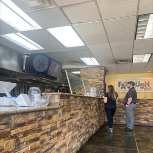 Order at counter