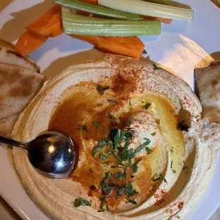 Hummus appetizer