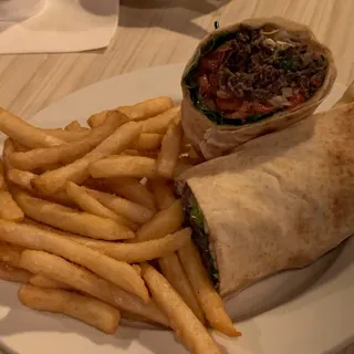 Beef Shawarma Wrap