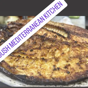 Grilled fish, Iraqi style
