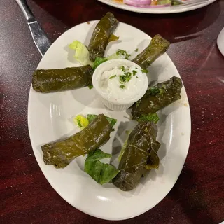 Vegetarian Grape Leaves (6pcs)