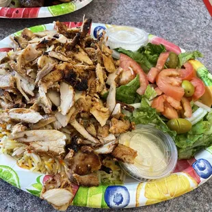Chicken Shawarma with rice!