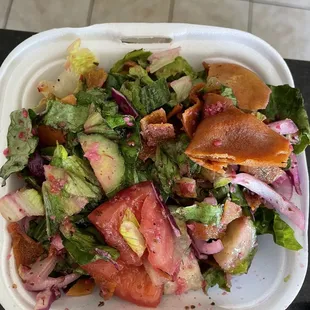 Fattoush salad