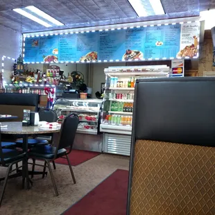 Lots of menu options