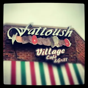 Sign out front