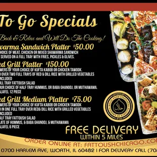 To Go Specials