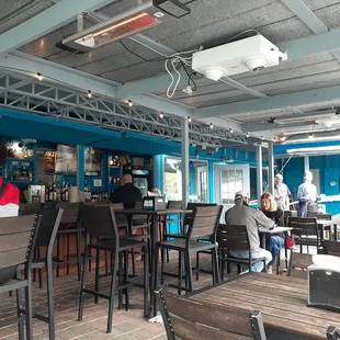 people sitting at the bar