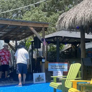 Tom Hood &amp; Tropical Sons play every other Sunday afternoon. Such a great beach vibe, classic rock &amp; soul band with a twist.