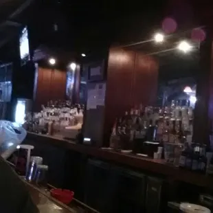 a man sitting at a bar