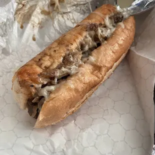 Philly Cheesesteak Sandwich