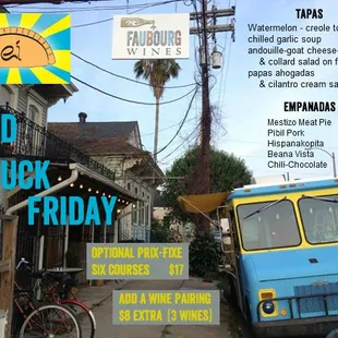 Food Truck Fridays! Every Friday, 6-9 PM-ish