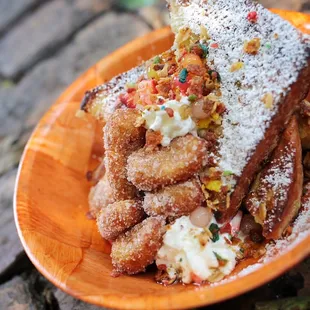 Churro French toast