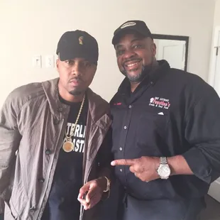 Chef Anthony and Nas