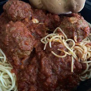 Spaghetti and Meatballs