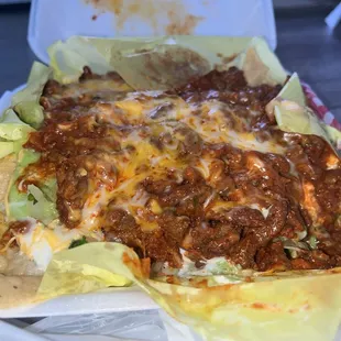 El Al Pastor nachos