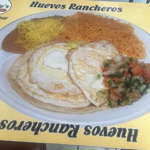 Breakfast plate