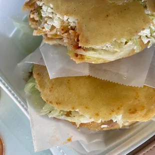 Gorditas de chicharron