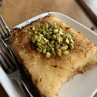 Kunafa with Sweet Chees