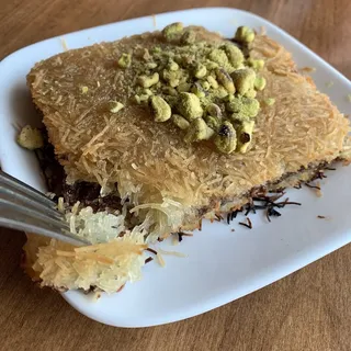 Kunafa with Nutella