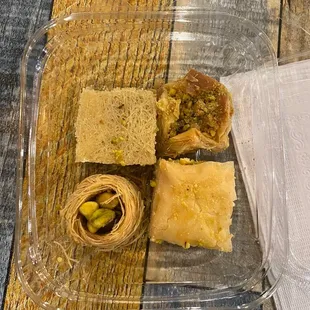 Pistachio baklava