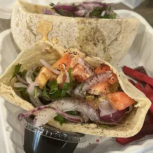 Falafal sandwich