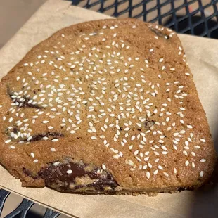 Chocolate tahini cookie
