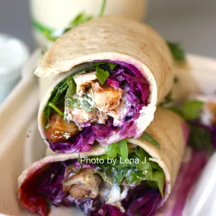 Spicy Chicken Flatbread