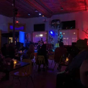 The interior of the bar/restaurant