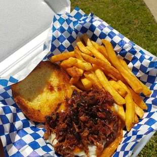 Super tasty brisket burger